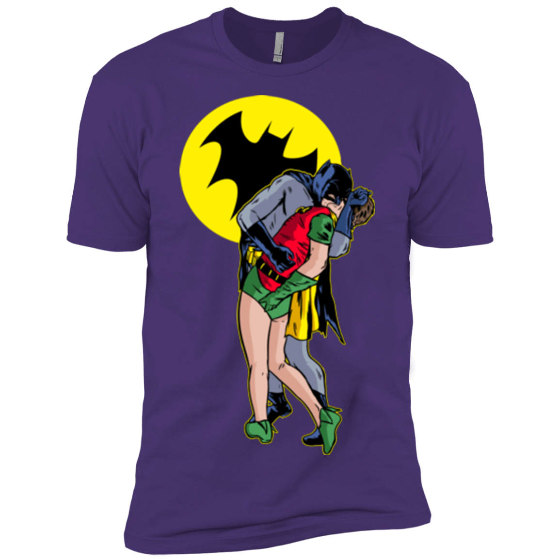 T-Shirts Purple / X-Small Batkiss Signal Men's Premium T-Shirt