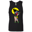 T-Shirts Black / Small Batkiss Signal Men's Premium Tank Top