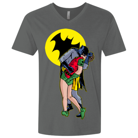 T-Shirts Heavy Metal / X-Small Batkiss Signal Men's Premium V-Neck