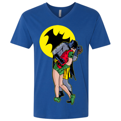 T-Shirts Royal / X-Small Batkiss Signal Men's Premium V-Neck