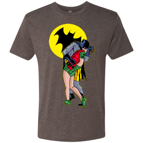 T-Shirts Macchiato / Small Batkiss Signal Men's Triblend T-Shirt