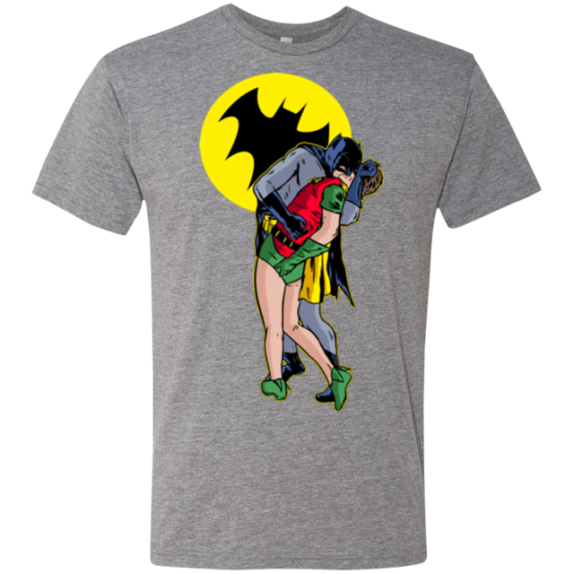 T-Shirts Premium Heather / Small Batkiss Signal Men's Triblend T-Shirt