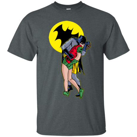 T-Shirts Dark Heather / Small Batkiss Signal T-Shirt