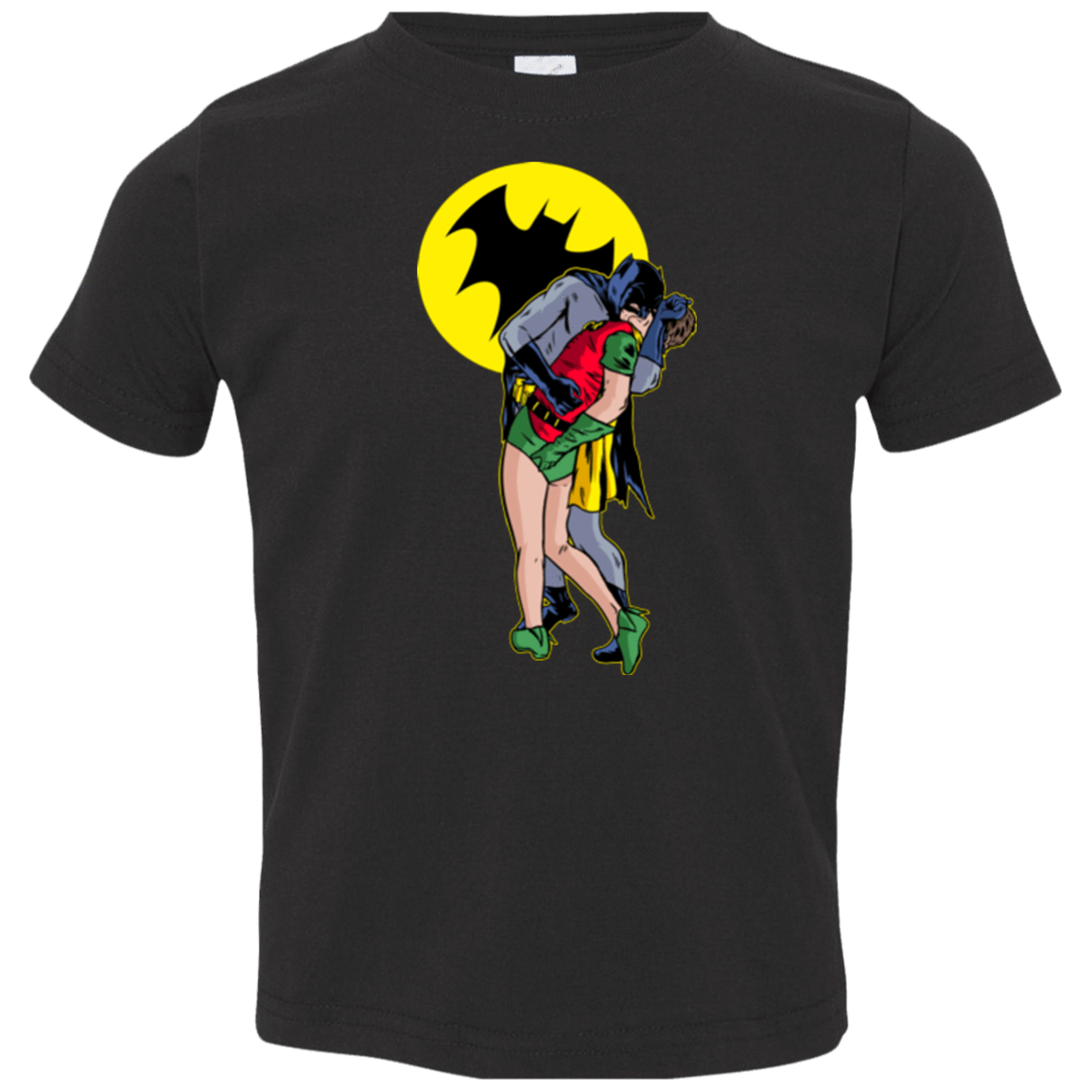 T-Shirts Black / 2T Batkiss Signal Toddler Premium T-Shirt