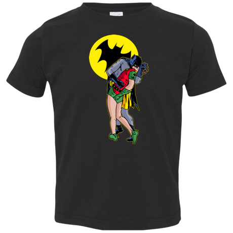 T-Shirts Black / 2T Batkiss Signal Toddler Premium T-Shirt