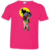T-Shirts Hot Pink / 2T Batkiss Signal Toddler Premium T-Shirt