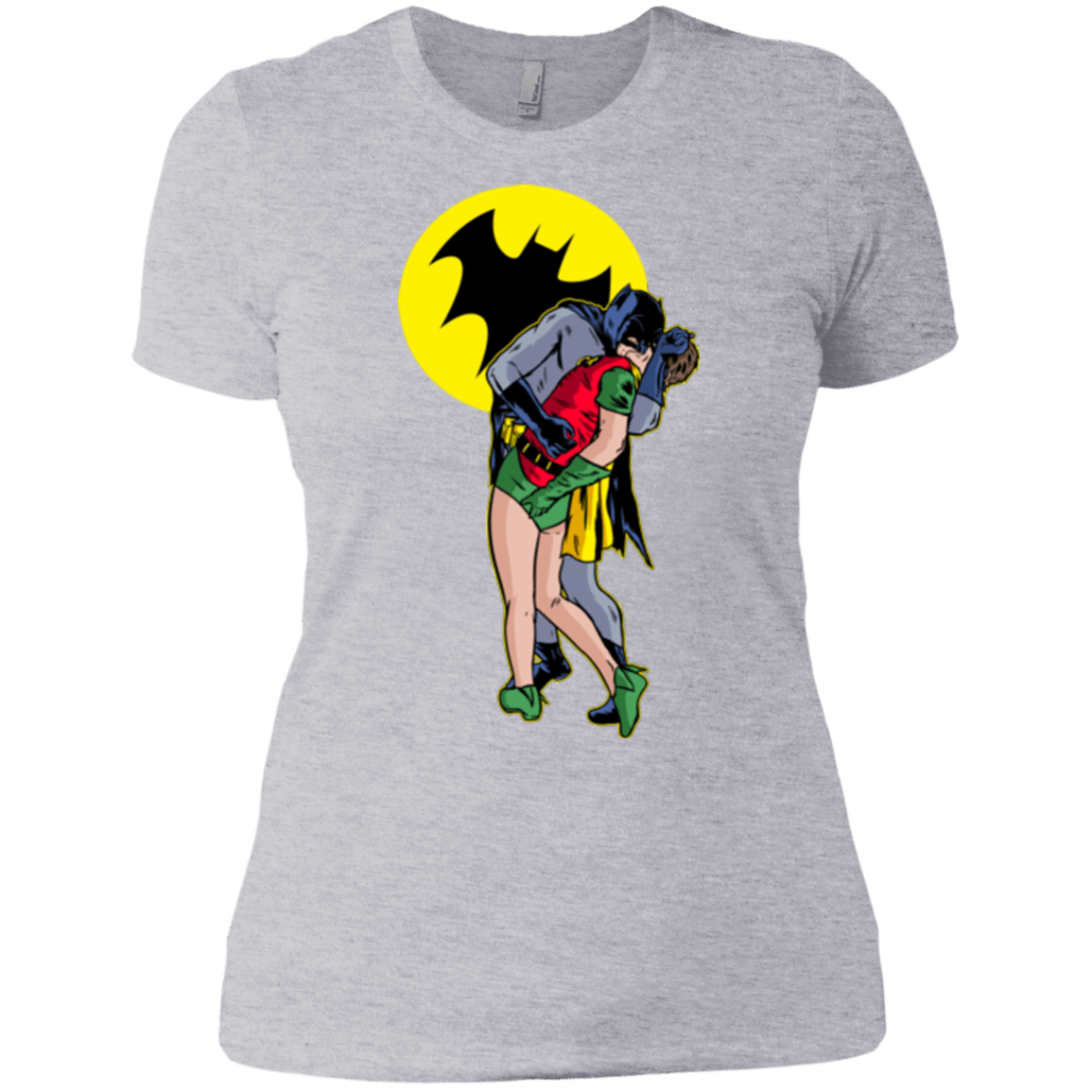 T-Shirts Heather Grey / X-Small Batkiss Signal Women's Premium T-Shirt