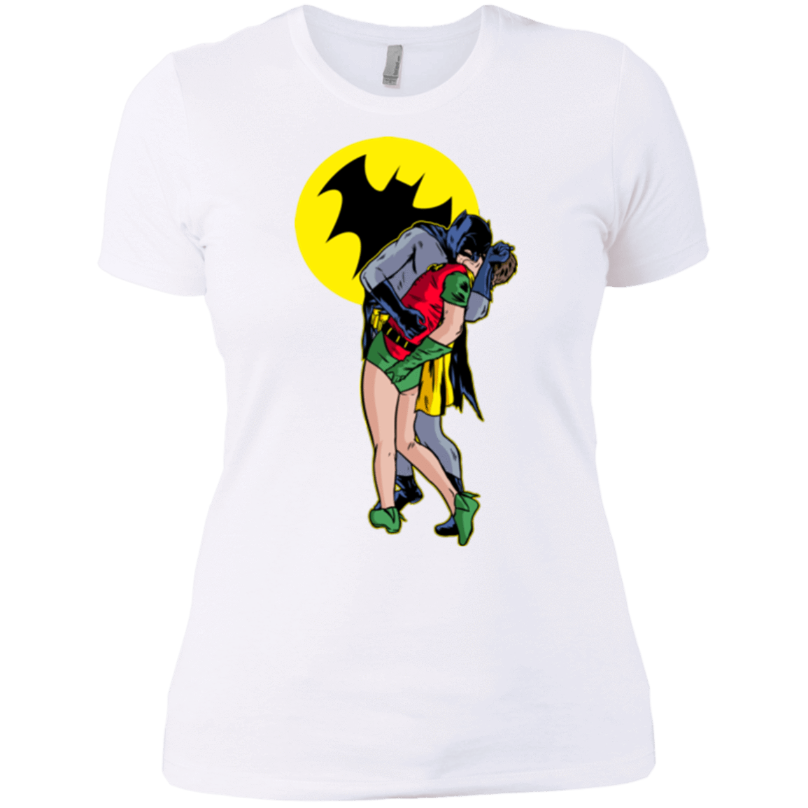 T-Shirts White / X-Small Batkiss Signal Women's Premium T-Shirt