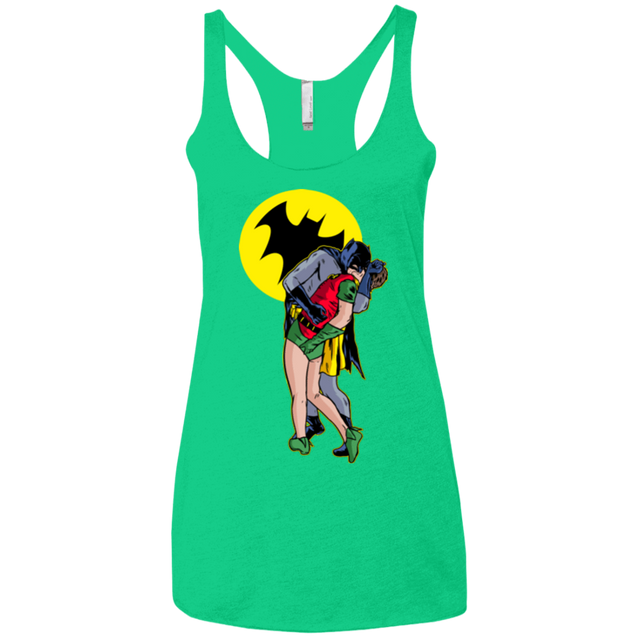 T-Shirts Envy / X-Small Batkiss Signal Women's Triblend Racerback Tank