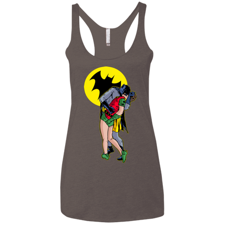 T-Shirts Macchiato / X-Small Batkiss Signal Women's Triblend Racerback Tank