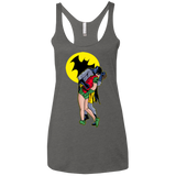 T-Shirts Premium Heather / X-Small Batkiss Signal Women's Triblend Racerback Tank