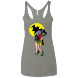 T-Shirts Venetian Grey / X-Small Batkiss Signal Women's Triblend Racerback Tank