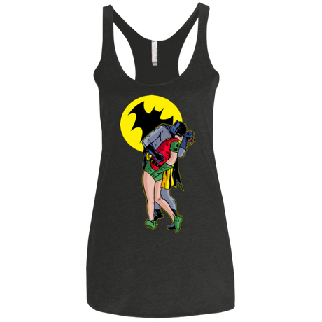 T-Shirts Vintage Black / X-Small Batkiss Signal Women's Triblend Racerback Tank