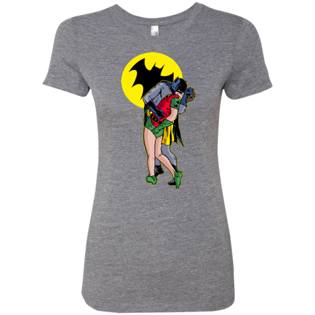 T-Shirts Premium Heather / Small Batkiss Signal Women's Triblend T-Shirt