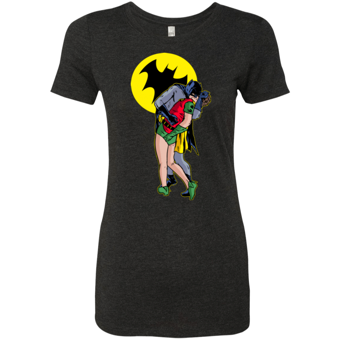 T-Shirts Vintage Black / Small Batkiss Signal Women's Triblend T-Shirt