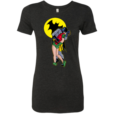 T-Shirts Vintage Black / Small Batkiss Signal Women's Triblend T-Shirt
