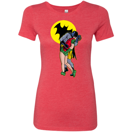 T-Shirts Vintage Red / Small Batkiss Signal Women's Triblend T-Shirt
