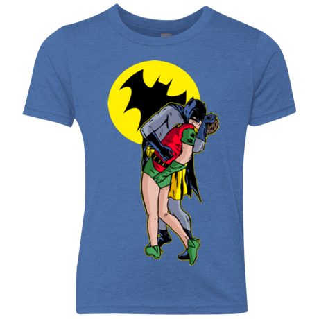 T-Shirts Vintage Royal / YXS Batkiss Signal Youth Triblend T-Shirt