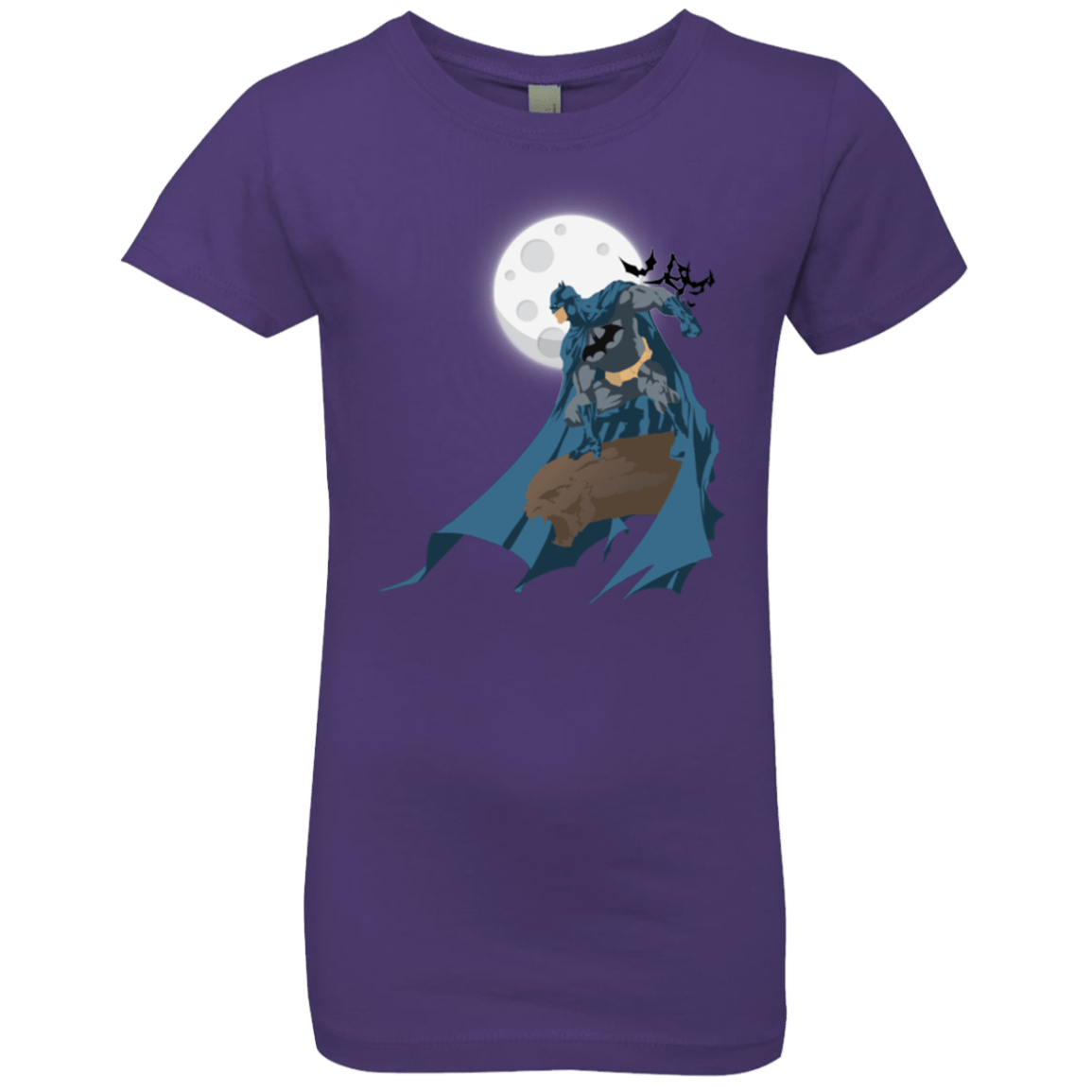 T-Shirts Purple Rush / YXS Batman Girls Premium T-Shirt