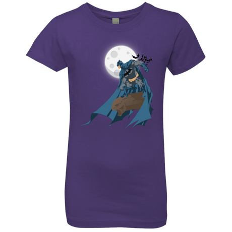 T-Shirts Purple Rush / YXS Batman Girls Premium T-Shirt
