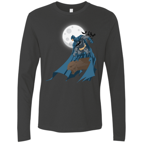 T-Shirts Heavy Metal / Small Batman Men's Premium Long Sleeve