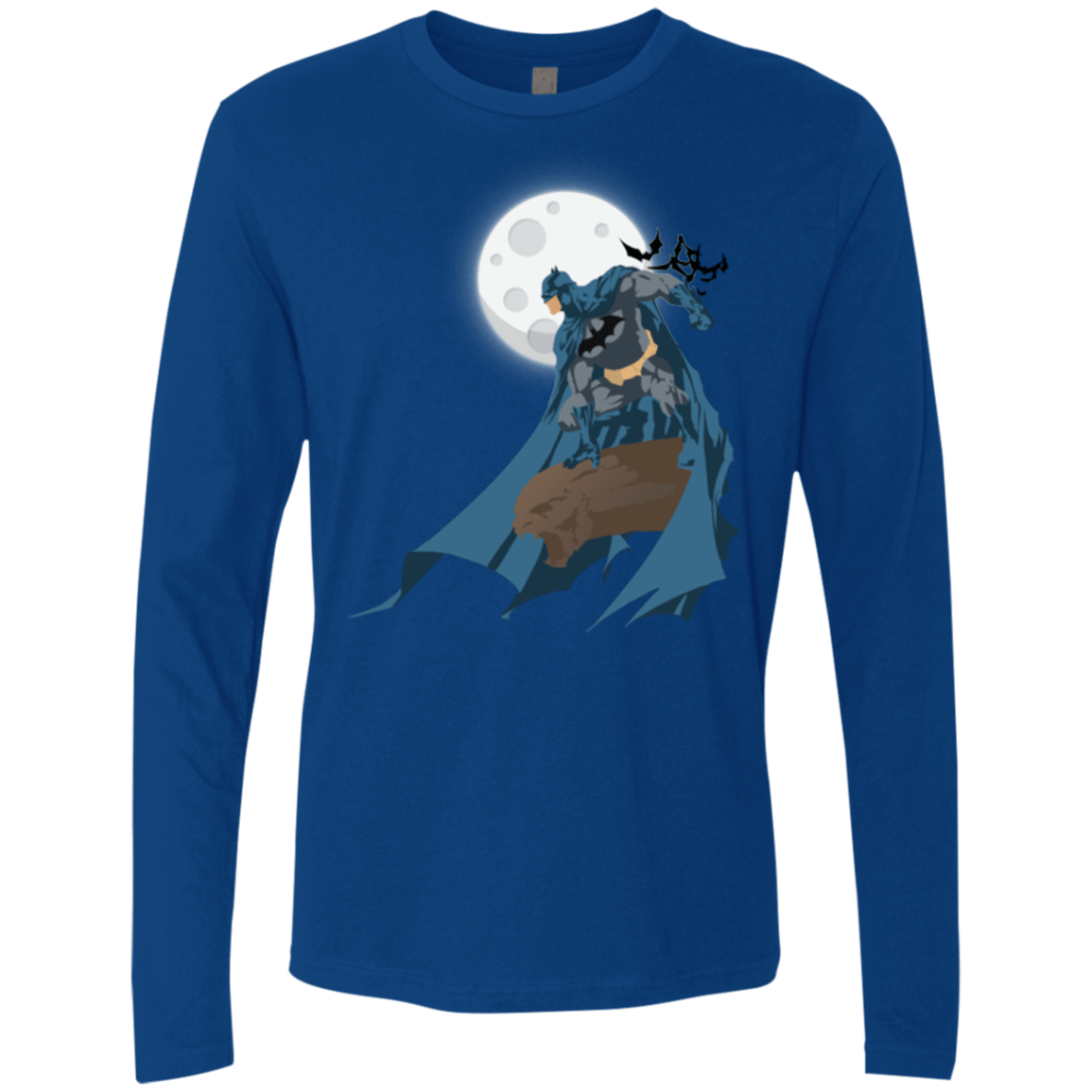 T-Shirts Royal / Small Batman Men's Premium Long Sleeve