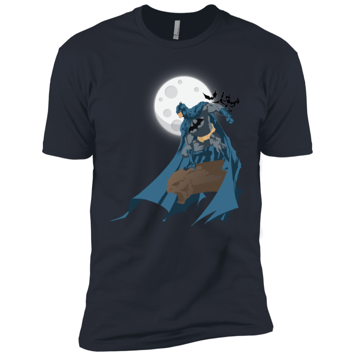 T-Shirts Indigo / X-Small Batman Men's Premium T-Shirt