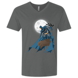 T-Shirts Heavy Metal / X-Small Batman Men's Premium V-Neck