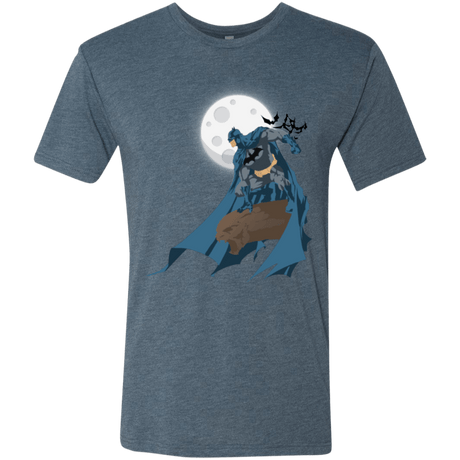 T-Shirts Indigo / Small Batman Men's Triblend T-Shirt