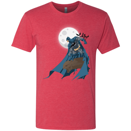T-Shirts Vintage Red / Small Batman Men's Triblend T-Shirt