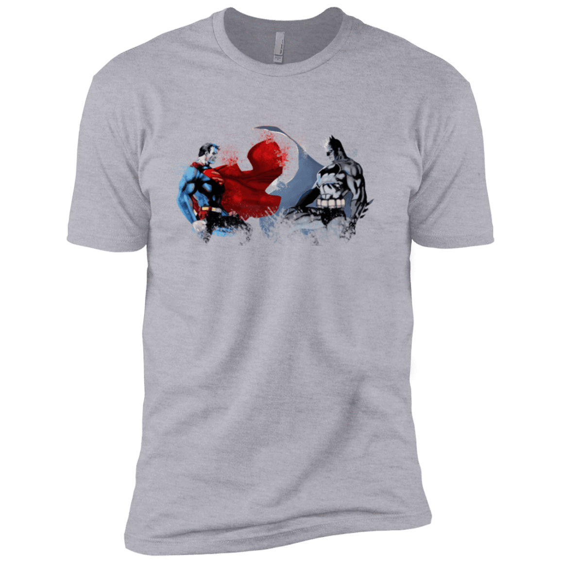 T-Shirts Heather Grey / YXS Batman vs Superman Boys Premium T-Shirt