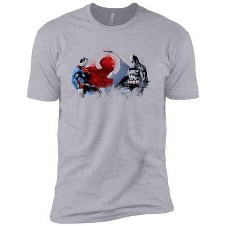 T-Shirts Heather Grey / YXS Batman vs Superman Boys Premium T-Shirt