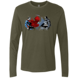 T-Shirts Military Green / Small Batman vs Superman Men's Premium Long Sleeve
