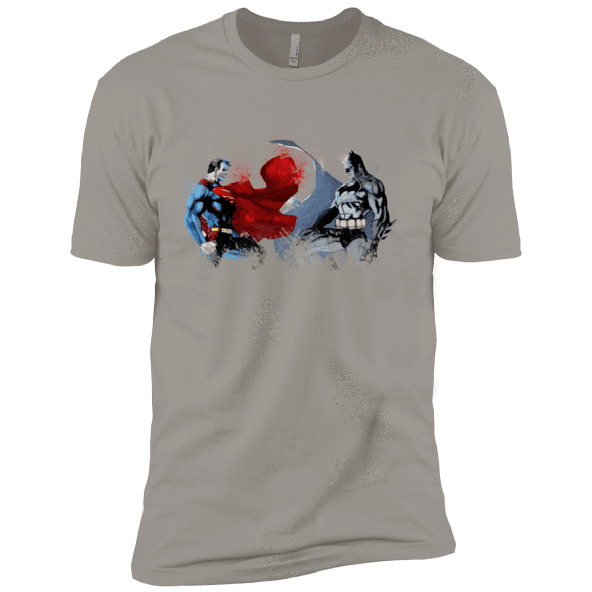 T-Shirts Light Grey / X-Small Batman vs Superman Men's Premium T-Shirt