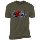 T-Shirts Military Green / X-Small Batman vs Superman Men's Premium T-Shirt