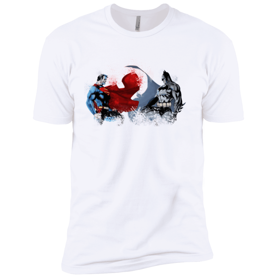 T-Shirts White / X-Small Batman vs Superman Men's Premium T-Shirt