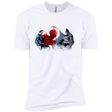 T-Shirts White / X-Small Batman vs Superman Men's Premium T-Shirt