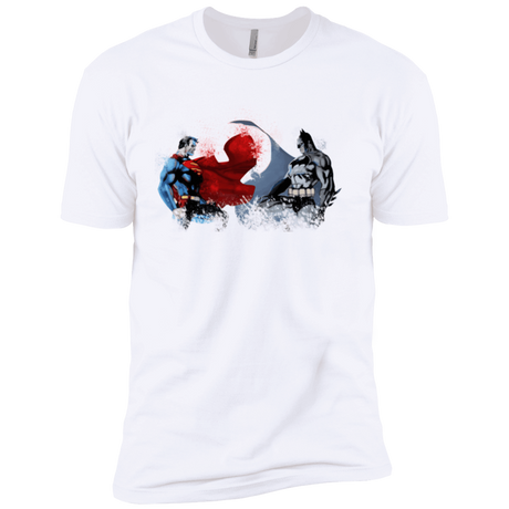 T-Shirts White / X-Small Batman vs Superman Men's Premium T-Shirt