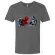 T-Shirts Heavy Metal / X-Small Batman vs Superman Men's Premium V-Neck