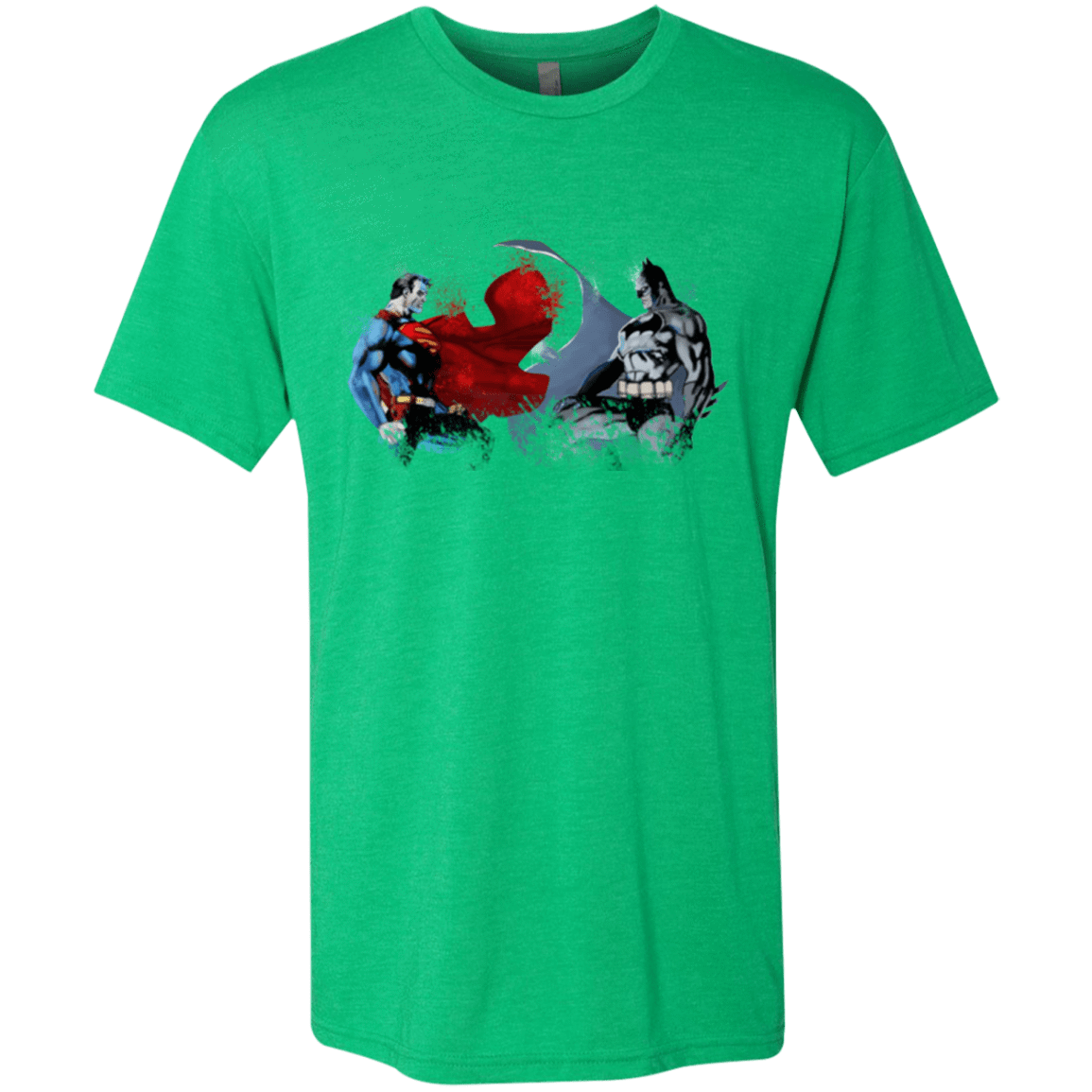 T-Shirts Envy / Small Batman vs Superman Men's Triblend T-Shirt