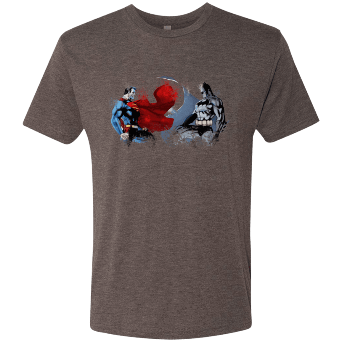 T-Shirts Macchiato / Small Batman vs Superman Men's Triblend T-Shirt