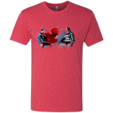 T-Shirts Vintage Red / Small Batman vs Superman Men's Triblend T-Shirt