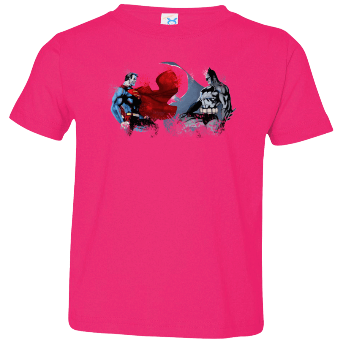 T-Shirts Hot Pink / 2T Batman vs Superman Toddler Premium T-Shirt