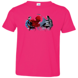 T-Shirts Hot Pink / 2T Batman vs Superman Toddler Premium T-Shirt