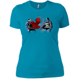 T-Shirts Turquoise / X-Small Batman vs Superman Women's Premium T-Shirt