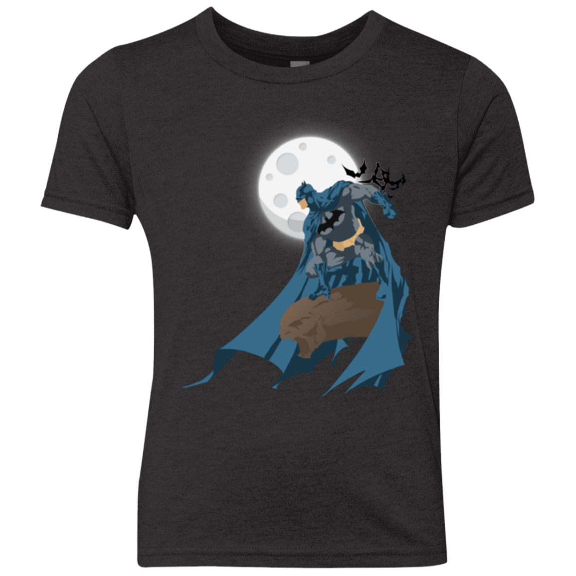 T-Shirts Vintage Black / YXS Batman Youth Triblend T-Shirt