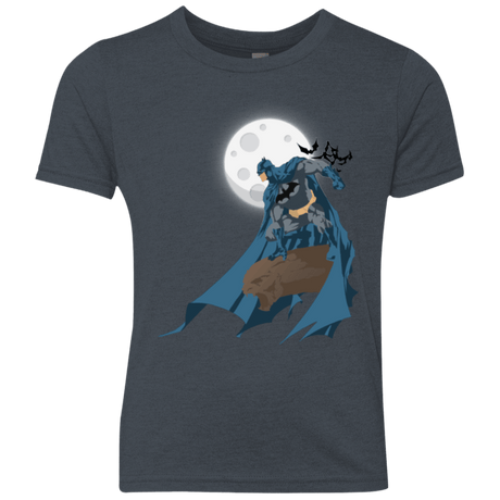T-Shirts Vintage Navy / YXS Batman Youth Triblend T-Shirt