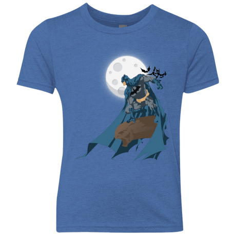 T-Shirts Vintage Royal / YXS Batman Youth Triblend T-Shirt