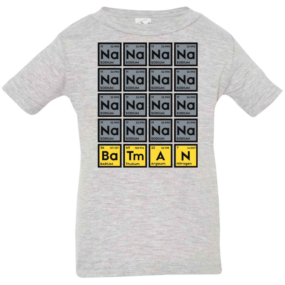 T-Shirts Heather Grey / 6 Months Batmanium Infant Premium T-Shirt