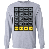 T-Shirts Sport Grey / S Batmanium Men's Long Sleeve T-Shirt